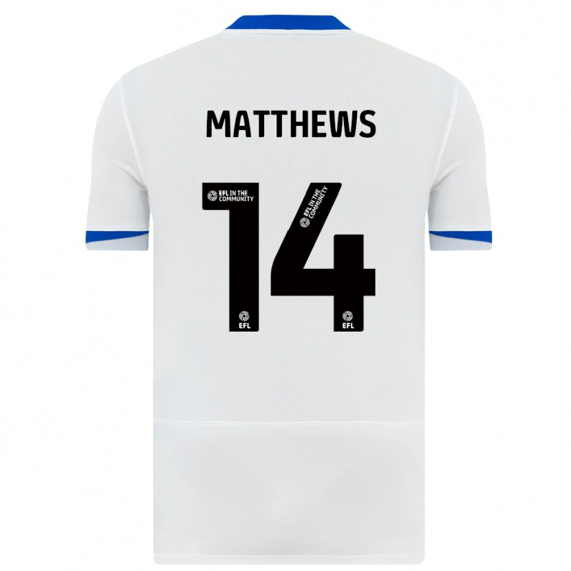 Danxen Herren Hayden Matthews #14 Weiß Schwarz Auswärtstrikot Trikot 2025/26 T-Shirt Österreich