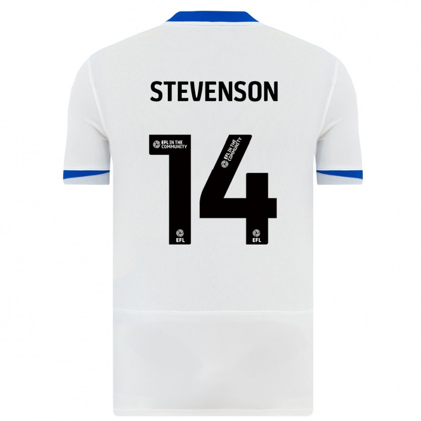 Danxen Herren Ben Stevenson #14 Weiß Schwarz Auswärtstrikot Trikot 2025/26 T-Shirt Österreich