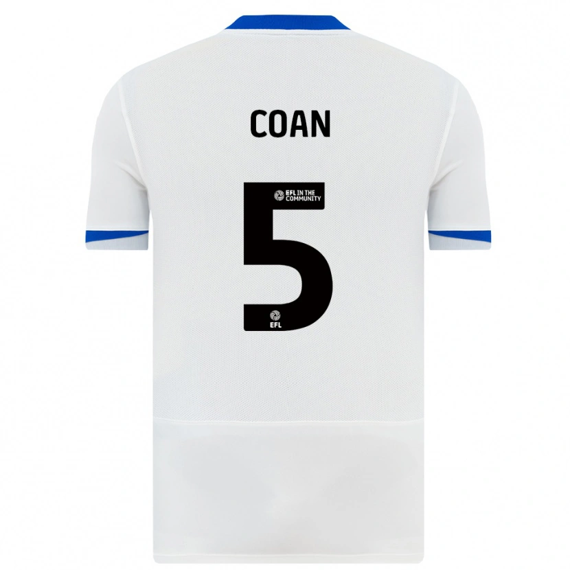 Danxen Herren Hannah Coan #5 Weiß Schwarz Auswärtstrikot Trikot 2025/26 T-Shirt Österreich