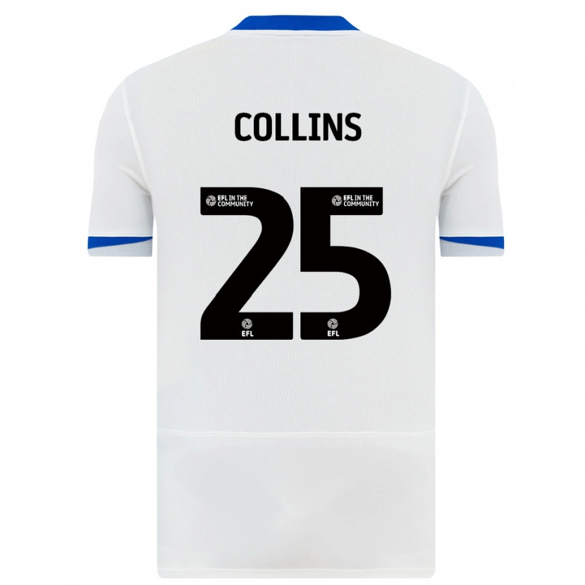 Danxen Herren Izzy Collins #25 Weiß Schwarz Auswärtstrikot Trikot 2025/26 T-Shirt Österreich