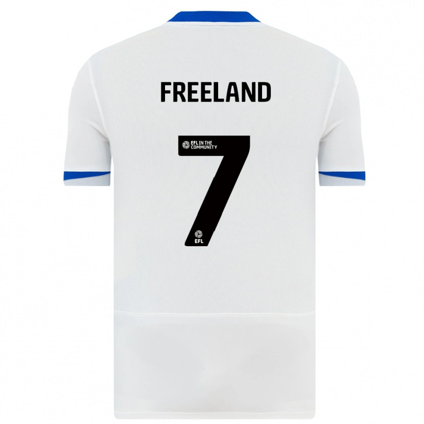 Danxen Herren Georgie Freeland #7 Weiß Schwarz Auswärtstrikot Trikot 2025/26 T-Shirt Österreich