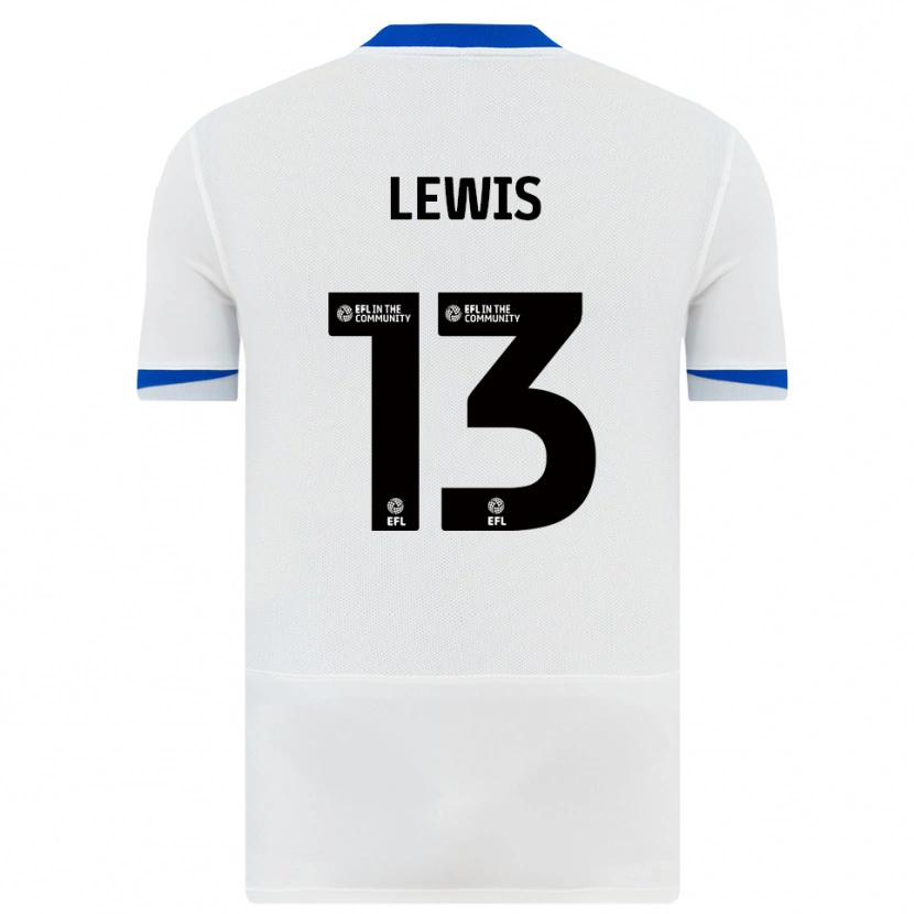 Danxen Herren Karl Lewis #13 Weiß Schwarz Auswärtstrikot Trikot 2025/26 T-Shirt Österreich