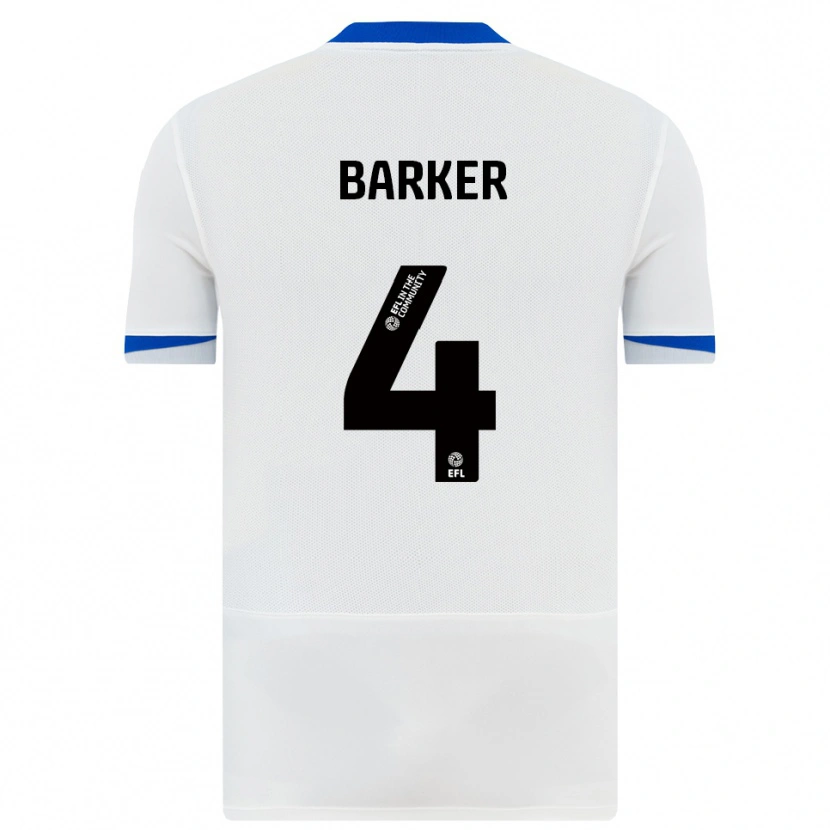 Danxen Herren Sophie Barker #4 Weiß Schwarz Auswärtstrikot Trikot 2025/26 T-Shirt Österreich