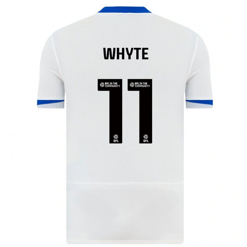 Danxen Herren Gavin Whyte #11 Weiß Schwarz Auswärtstrikot Trikot 2025/26 T-Shirt Österreich