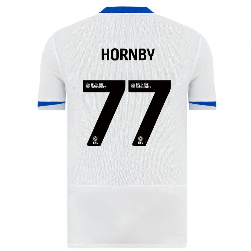 Danxen Herren Megan Hornby #77 Weiß Schwarz Auswärtstrikot Trikot 2025/26 T-Shirt Österreich