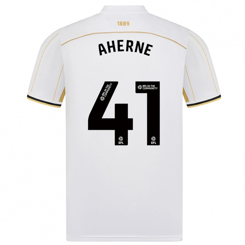 Danxen Herren Alyssa Aherne #41 Weiß Gold Auswärtstrikot Trikot 2025/26 T-Shirt Österreich