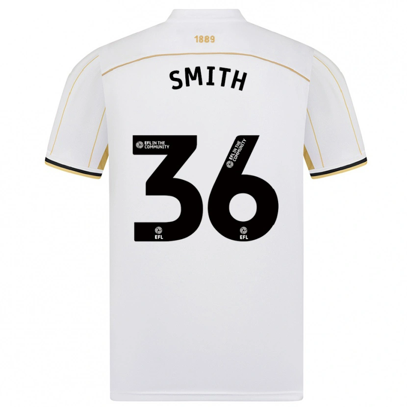 Danxen Herren Joshua Smith #36 Weiß Gold Auswärtstrikot Trikot 2025/26 T-Shirt Österreich