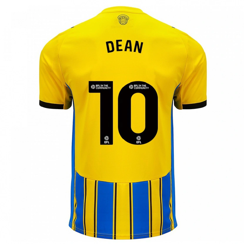 Danxen Herren Rianna Dean #10 Blau Gelb Auswärtstrikot Trikot 2025/26 T-Shirt Österreich
