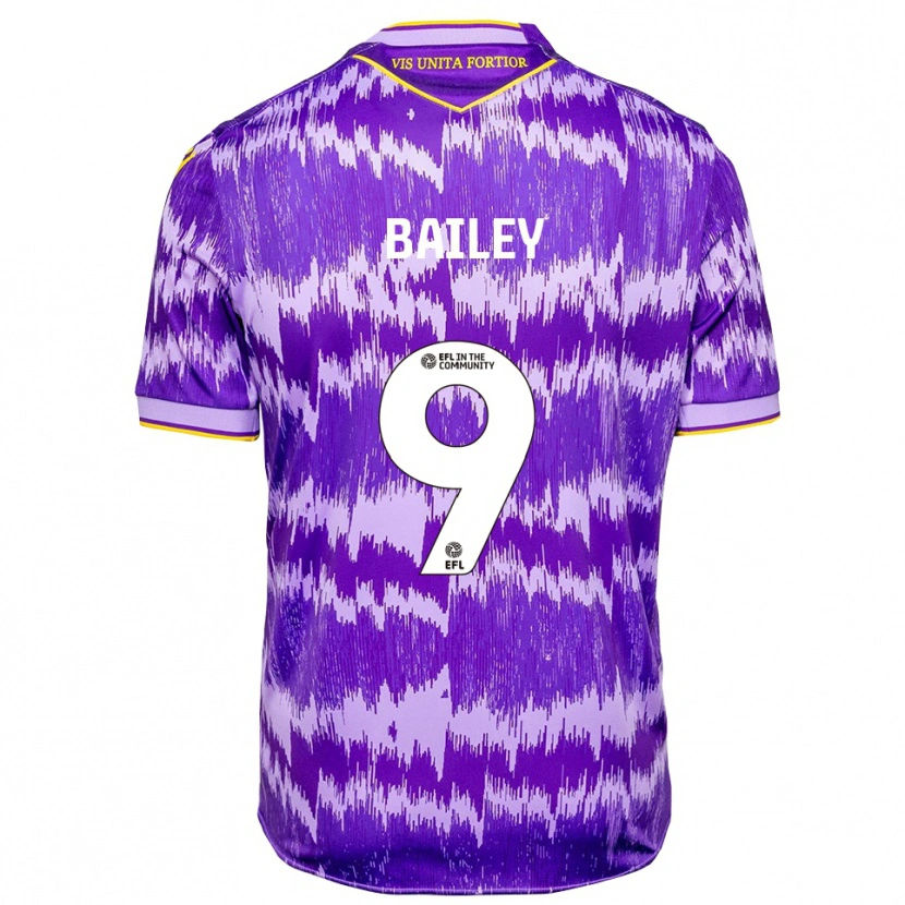 Danxen Herren Lewis Bailey #9 Lila Gelb Auswärtstrikot Trikot 2025/26 T-Shirt Österreich