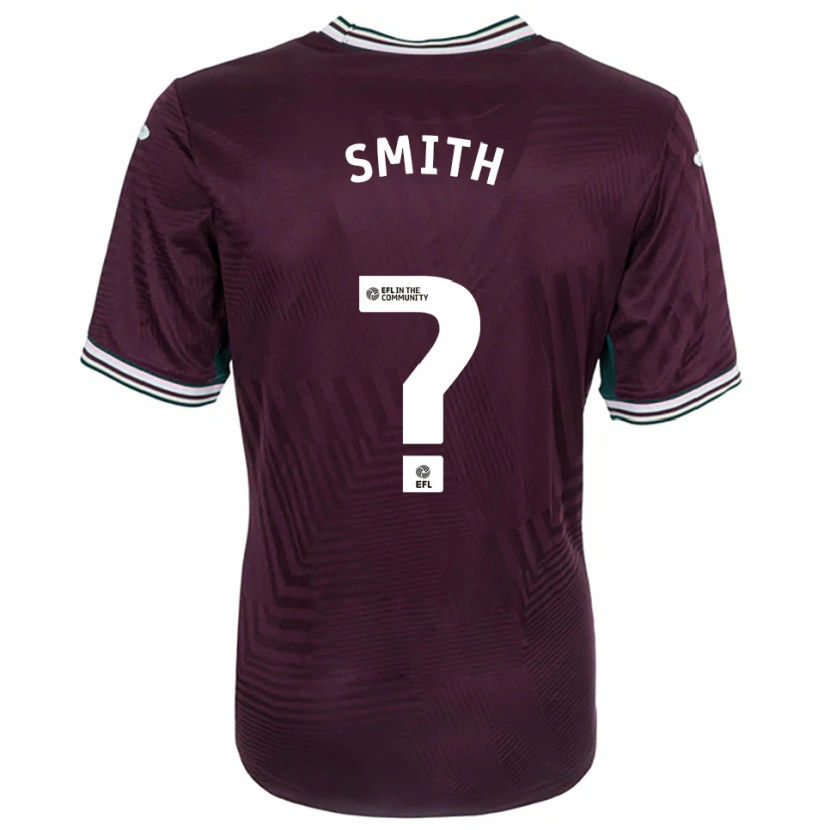 Danxen Herren Liam Smith #0 Rostrot Weiß Auswärtstrikot Trikot 2025/26 T-Shirt Österreich