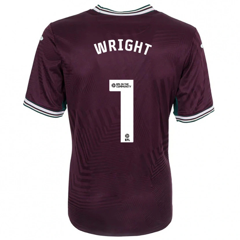 Danxen Herren Tom Wright #1 Rostrot Weiß Auswärtstrikot Trikot 2025/26 T-Shirt Österreich