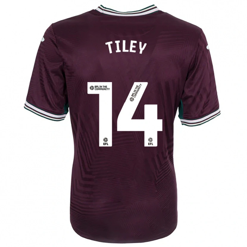 Danxen Herren Chloe Tiley #14 Rostrot Weiß Auswärtstrikot Trikot 2025/26 T-Shirt Österreich
