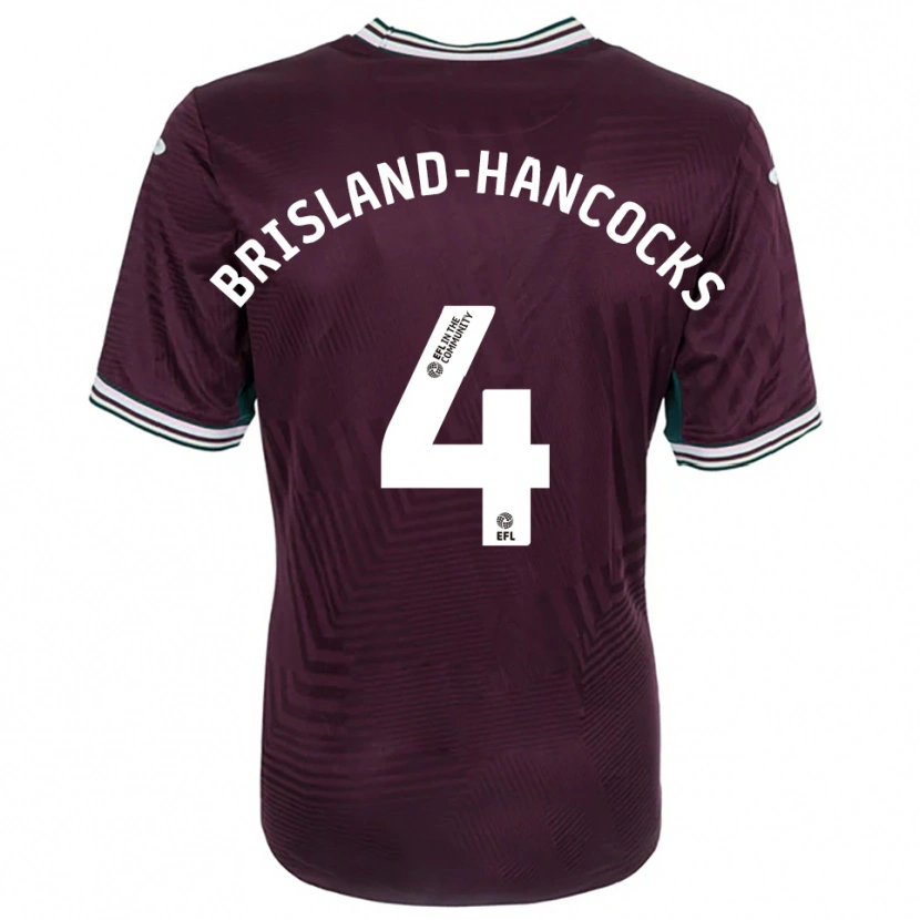 Danxen Herren Sophie Brisland-Hancocks #4 Rostrot Weiß Auswärtstrikot Trikot 2025/26 T-Shirt Österreich