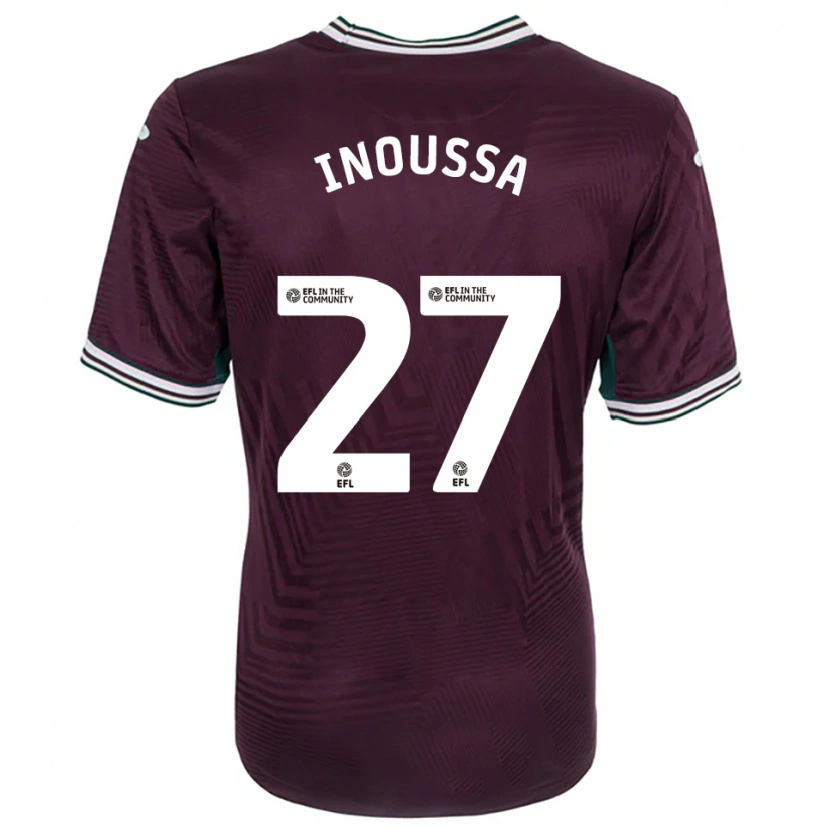 Danxen Herren Zeidane Inoussa #27 Rostrot Weiß Auswärtstrikot Trikot 2025/26 T-Shirt Österreich