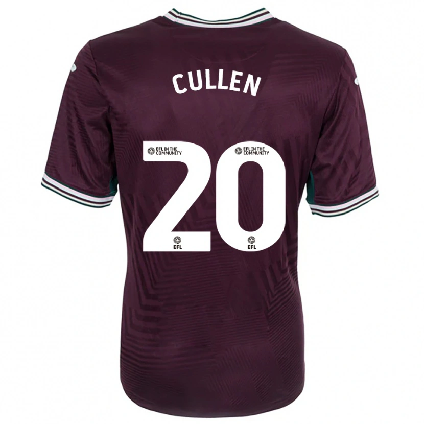 Danxen Herren Liam Cullen #20 Rostrot Weiß Auswärtstrikot Trikot 2025/26 T-Shirt Österreich