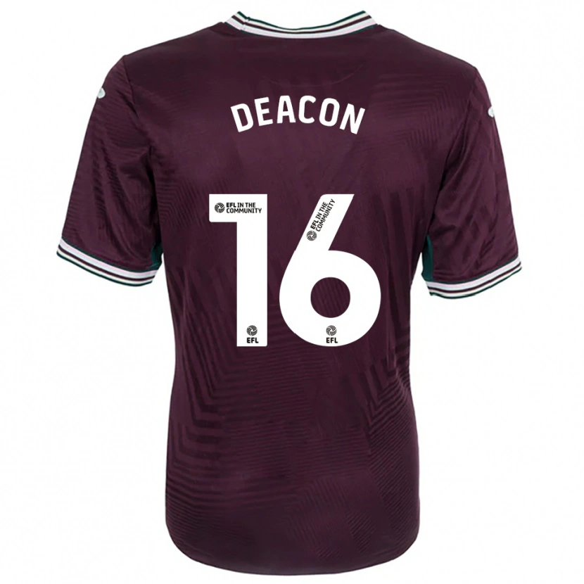 Danxen Herren Aimee Deacon #16 Rostrot Weiß Auswärtstrikot Trikot 2025/26 T-Shirt Österreich
