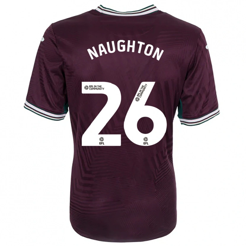 Danxen Herren Kyle Naughton #26 Rostrot Weiß Auswärtstrikot Trikot 2025/26 T-Shirt Österreich