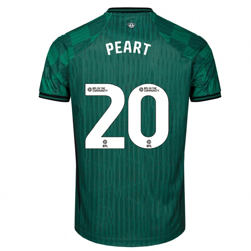 Danxen Herren Kalani Peart #20 Grün Schwarz Auswärtstrikot Trikot 2025/26 T-Shirt Österreich