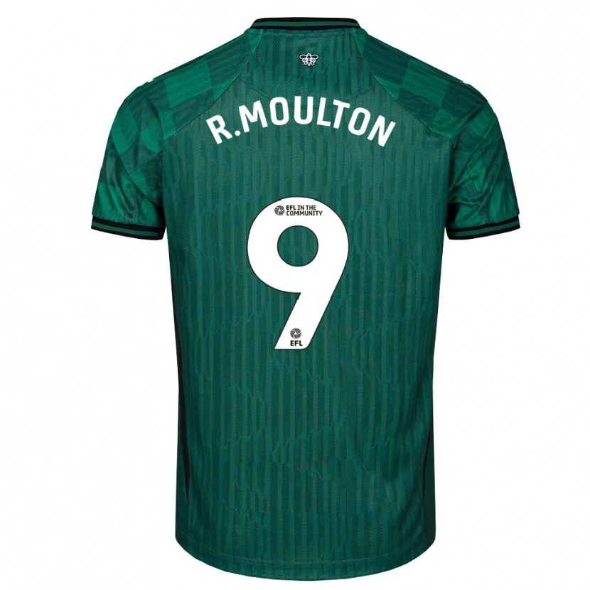 Danxen Herren Remiero Moulton #9 Grün Schwarz Auswärtstrikot Trikot 2025/26 T-Shirt Österreich