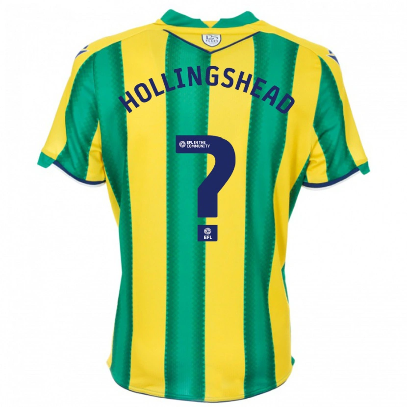 Danxen Herren Ronnie Hollingshead #0 Gelb Grün Auswärtstrikot Trikot 2025/26 T-Shirt Österreich