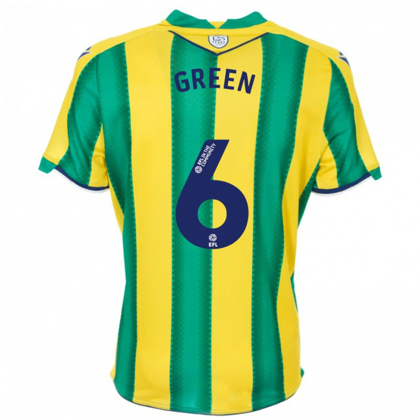 Danxen Herren Isabel Green #6 Gelb Grün Auswärtstrikot Trikot 2025/26 T-Shirt Österreich