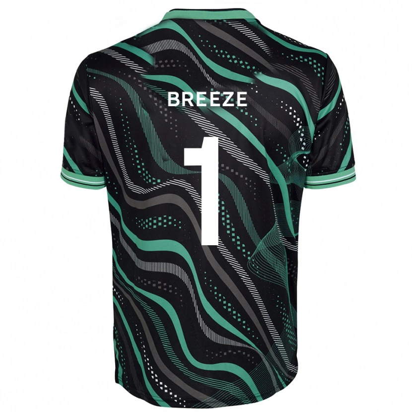 Danxen Herren Gabriel Breeze #1 Schwarz Grün Auswärtstrikot Trikot 2025/26 T-Shirt Österreich