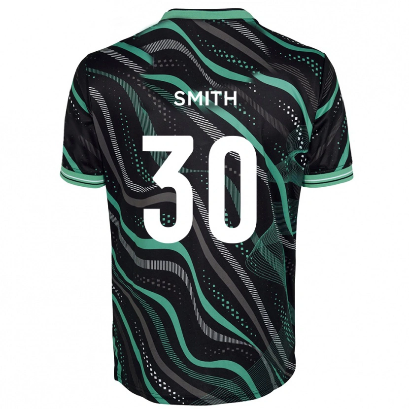 Danxen Herren Jude Smith #30 Schwarz Grün Auswärtstrikot Trikot 2025/26 T-Shirt Österreich