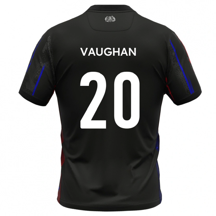Danxen Herren Haydon Vaughan #20 Schwarz Rot Auswärtstrikot Trikot 2025/26 T-Shirt Österreich