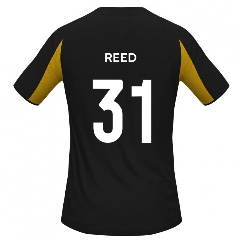 Danxen Herren Sam Reed #31 Schwarz Gelb Auswärtstrikot Trikot 2025/26 T-Shirt Österreich