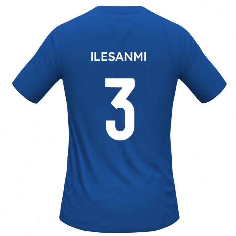 Danxen Herren Femi Ilesanmi #3 Himmelblau Auswärtstrikot Trikot 2025/26 T-Shirt Österreich