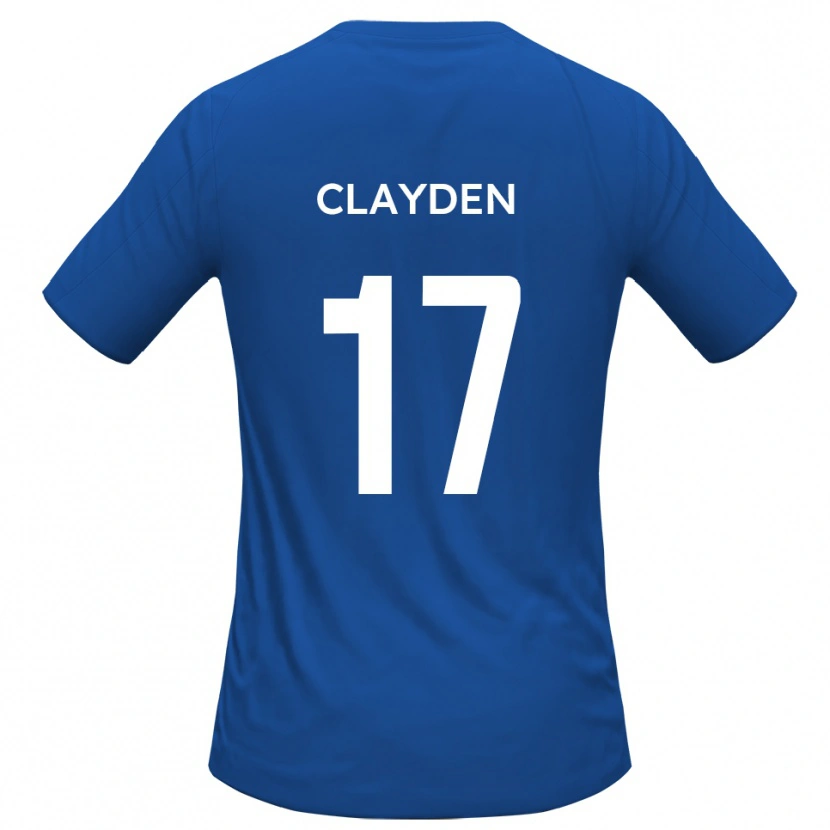 Danxen Herren Charles Clayden #17 Himmelblau Auswärtstrikot Trikot 2025/26 T-Shirt Österreich