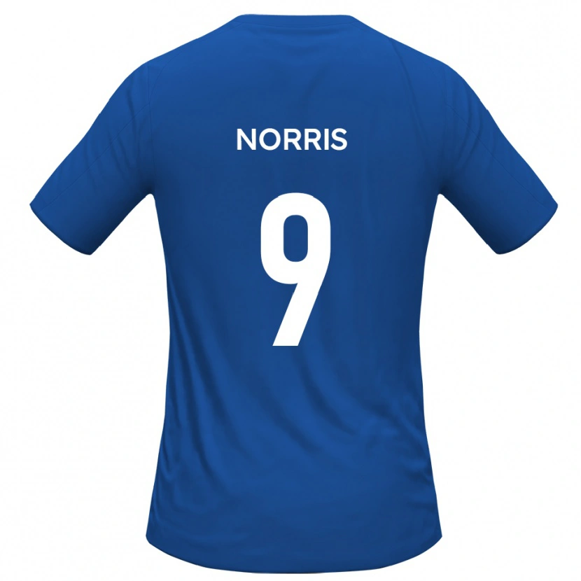Danxen Herren Luke Norris #9 Himmelblau Auswärtstrikot Trikot 2025/26 T-Shirt Österreich