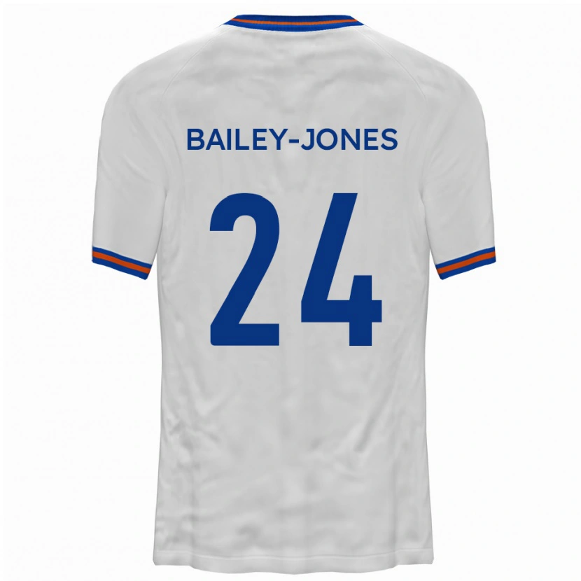 Danxen Herren William Bailey-Jones #24 Weiß Blau Auswärtstrikot Trikot 2025/26 T-Shirt Österreich
