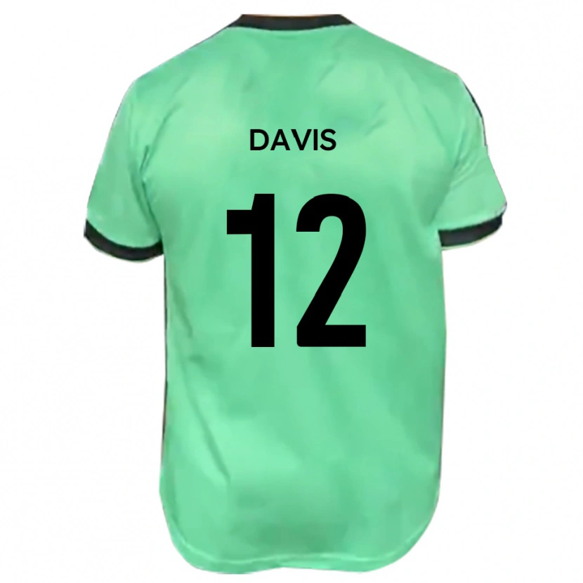 Danxen Herren Sonnie Davis #12 Türkis Schwarz Auswärtstrikot Trikot 2025/26 T-Shirt Österreich
