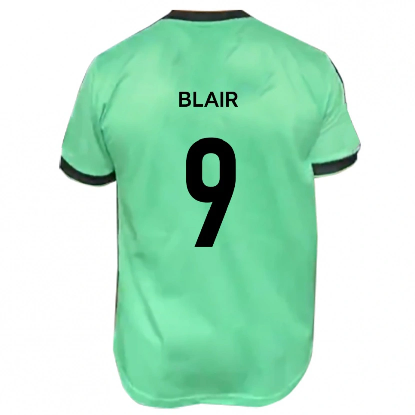 Danxen Herren Aaron Blair #9 Türkis Schwarz Auswärtstrikot Trikot 2025/26 T-Shirt Österreich