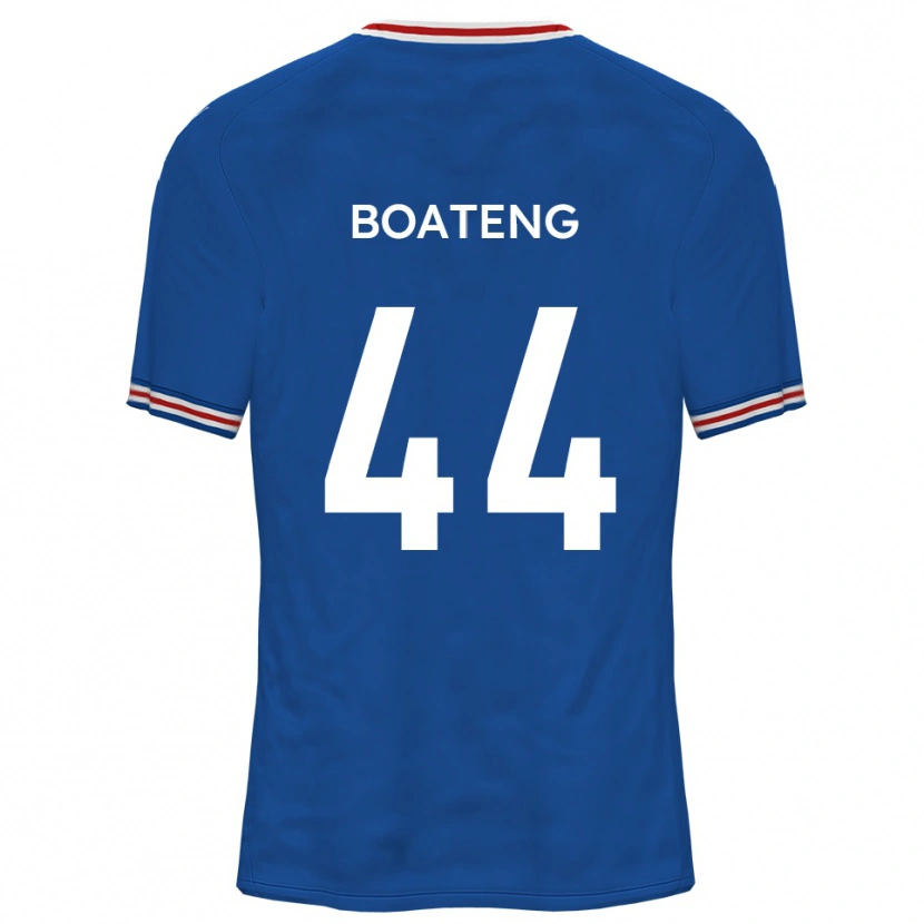 Danxen Herren Hiram Boateng #44 Dodger Blau Auswärtstrikot Trikot 2025/26 T-Shirt Österreich
