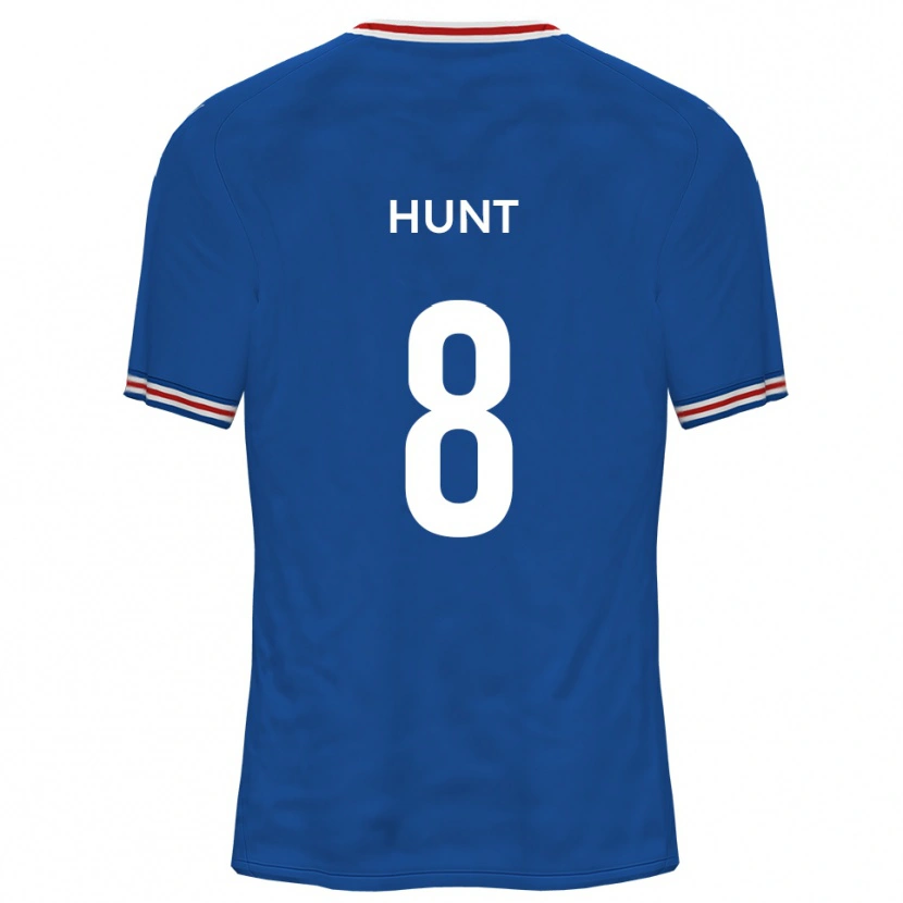 Danxen Herren Alex Hunt #8 Dodger Blau Auswärtstrikot Trikot 2025/26 T-Shirt Österreich