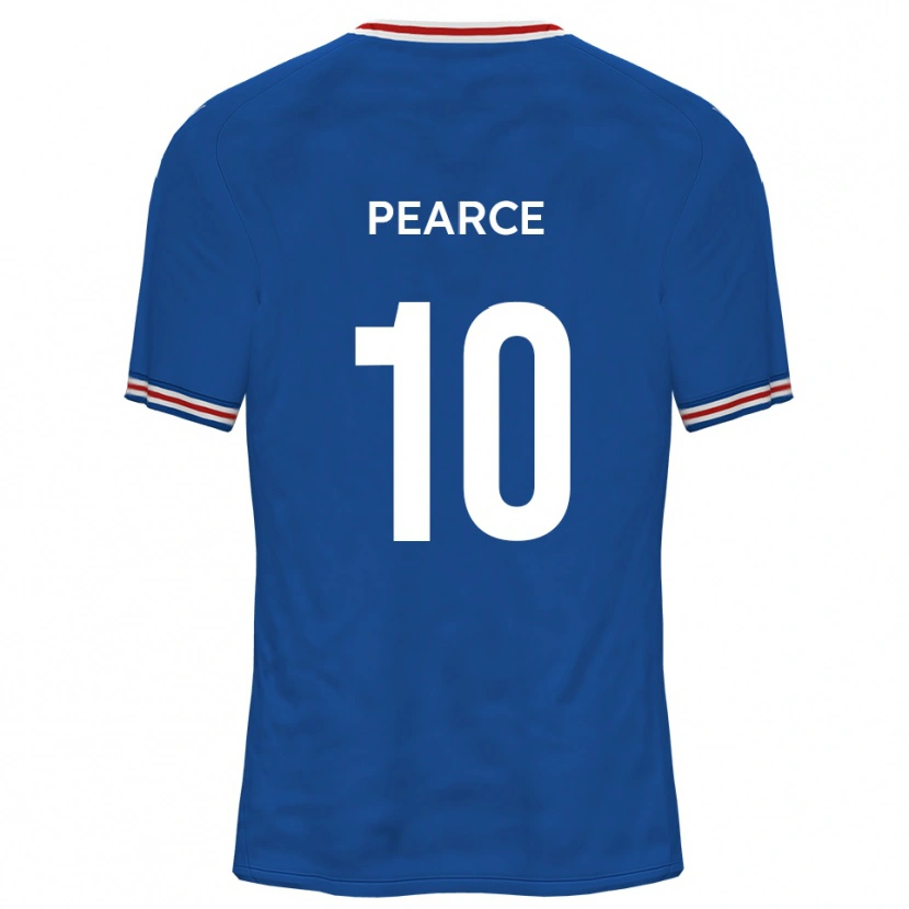 Danxen Herren Ollie Pearce #10 Dodger Blau Auswärtstrikot Trikot 2025/26 T-Shirt Österreich