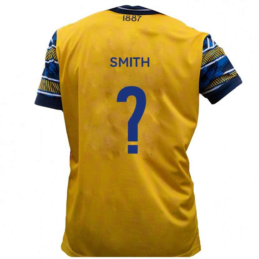 Danxen Herren Jayden Smith #0 Gelb Schwarz Auswärtstrikot Trikot 2025/26 T-Shirt Österreich