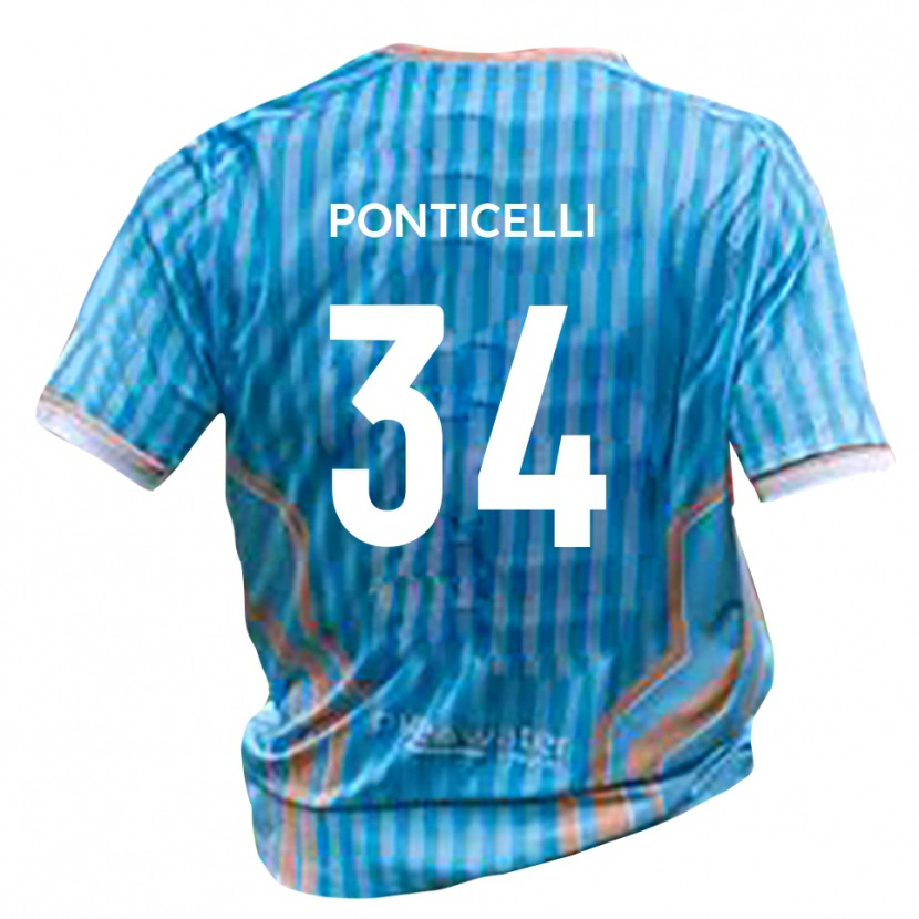 Danxen Herren Jordan Ponticelli #34 Schwarz Gold Auswärtstrikot Trikot 2025/26 T-Shirt Österreich