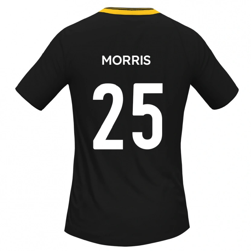Danxen Herren Chad Morris #25 Schwarz Gelb Auswärtstrikot Trikot 2025/26 T-Shirt Österreich