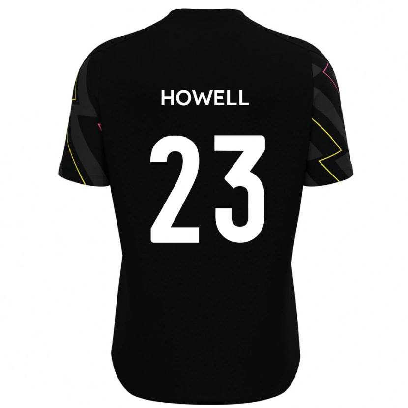 Danxen Herren Finn Howell #23 Schwarz Grau Auswärtstrikot Trikot 2025/26 T-Shirt Österreich