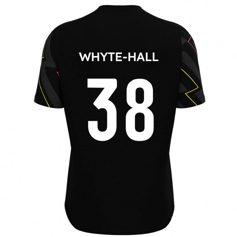 Danxen Herren Szhem Whyte-Hall #38 Schwarz Grau Auswärtstrikot Trikot 2025/26 T-Shirt Österreich