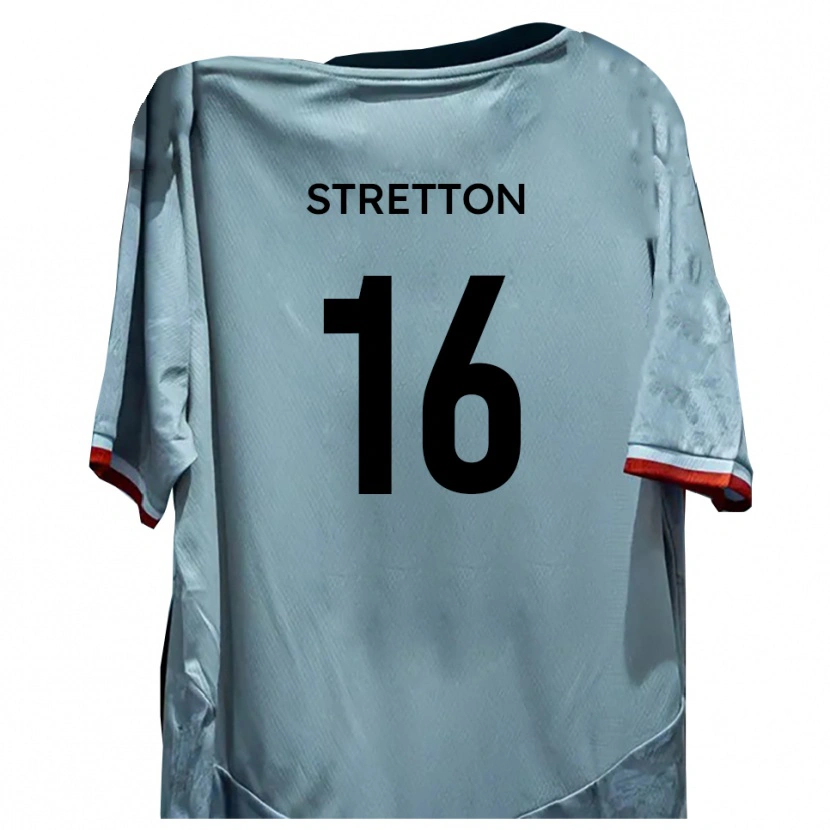 Danxen Herren Jack Stretton #16 Weiß Schwarz Auswärtstrikot Trikot 2025/26 T-Shirt Österreich