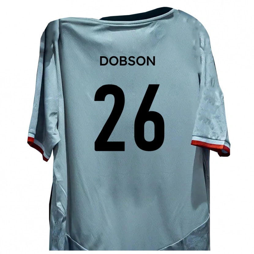 Danxen Herren Lennon Dobson #26 Weiß Schwarz Auswärtstrikot Trikot 2025/26 T-Shirt Österreich