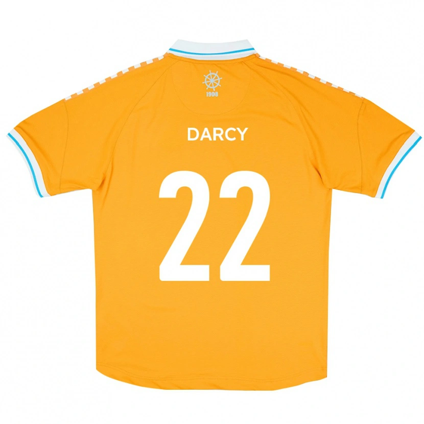 Danxen Herren Campbell Darcy #22 Gelb Blau Auswärtstrikot Trikot 2025/26 T-Shirt Österreich