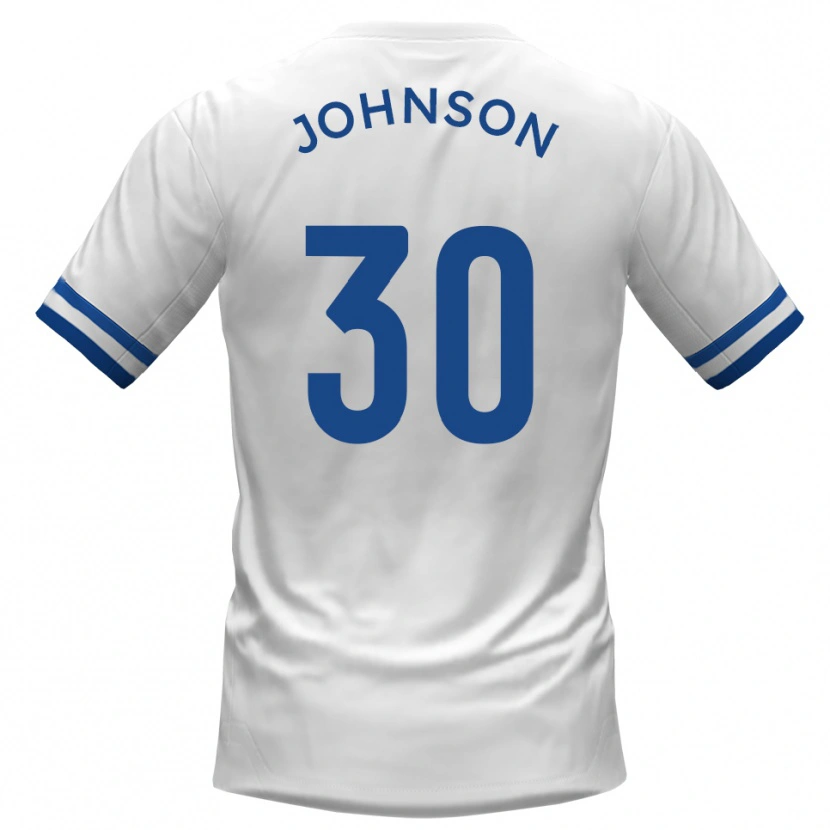 Danxen Herren Cody Johnson #30 Weiß Blau Auswärtstrikot Trikot 2025/26 T-Shirt Österreich