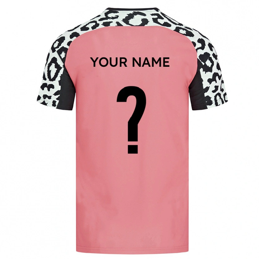 Danxen Herren Ihren Namen #0 Pink Schwarz Auswärtstrikot Trikot 2025/26 T-Shirt Österreich