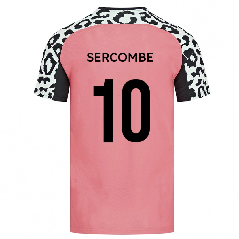 Danxen Herren Liam Sercombe #10 Pink Schwarz Auswärtstrikot Trikot 2025/26 T-Shirt Österreich