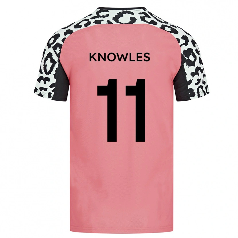 Danxen Herren Tom Knowles #11 Pink Schwarz Auswärtstrikot Trikot 2025/26 T-Shirt Österreich